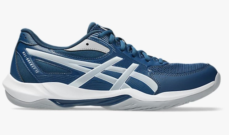 Кросівки сквош чол. Asics Gel-Rocket 12 Mako Blue/Piedmont Grey (49) 14original акція знижка