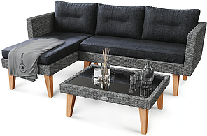 Комплект меблів для саду Di Volio Imola графіт