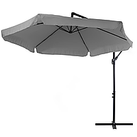 Парасолька садова Di Volio EMPOLI 300см сіра
