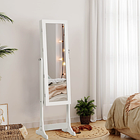 Підлогове дзеркало-шафа Leobert Insignia з підсвіткою білий