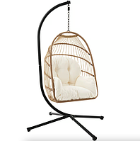 Підвісне крісло-кокон Di Volio Beluno бежевий