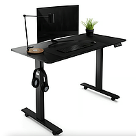Комп'ютерний стіл з регульованою висотою Di Volio Amone чорний