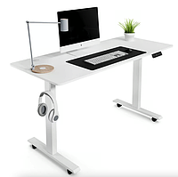 Комп'ютерний стіл з регульованою висотою Di Volio Biago білий