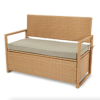 Садова лавка Di Volio Verbana з місцем для зберігання бежевий
