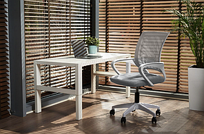 Офісне крісло Smart Jumi світло-сірий