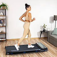Бігова доріжка для дому GYMTEK XT200 компактна Bluetooth та вбудовані динаміки протиковзке полотно