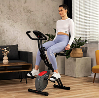 Велотренажер Hop-Sport HS-3030X Apeks X-Bike сірий