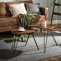Комплект журнальних столиків Leobert Oskar в стилі Loft