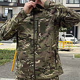 Куртка штурмовка військова з капюшоном. Тактична демісезонна куртка ЗСУ, фото 5