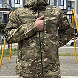 Куртка штурмовка військова з капюшоном. Тактична демісезонна куртка ЗСУ, фото 7