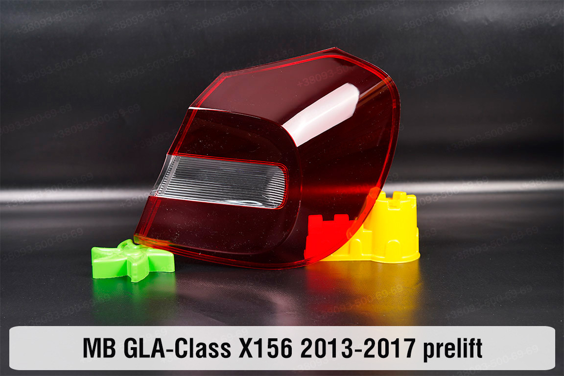 Скло заднього ліхтаря зовнішнє в крилі Mercedes-Benz GLA-Class X156 (2013-2017) дорест праве, фото 1