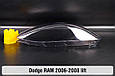 Скло фари Dodge RAM (2006-2008) рест праве, фото 3
