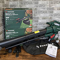 Воздуходувка Parkside PLS Воздуходувка садовый пылесос 2600 Вт Воздуходувка для листьев (Пылесос для уборки листьев)