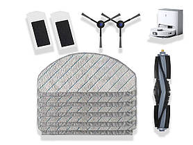 Комплект із 10 високоякісних змінних аксесуарів для роботів-пилососів Ecovacs Deebot T10 Plus / Ecovacs X1 Plus / Эковакс /Ековакс