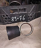 Перехід сталевий концентричний ДУ80x65 (89х76) приварний безшовний, фото 4