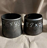 Перехід сталевий концентричний ДУ80x65 (89х76) приварний безшовний, фото 5