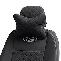 Чехлы на сиденье Шевроле Такума (Chevrolet Tacuma) автоткань ромбами черные