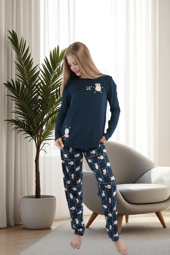 Піжама молодіжна з довгими штанами. Vienetta, фото 1