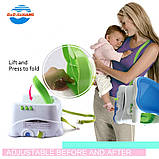 Дитячий стіл для годування музичний ігровий стільчик-стіл 2в1 на колеса, фото 6