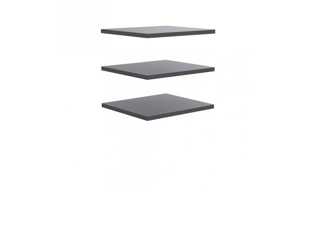 Полиці в шафі-купе (3 шт.) Arystyda DMRD12, фото 1