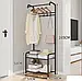 Вішалка підлогова стійка для зберігання одягу Corridor Rack 57х30х165 см МКС-306 D, фото 3