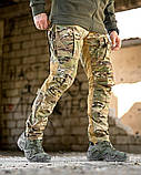 Тактичні зимові штани SUB-ZERO мультикам з флісовою підкладкою ПП7969 ТМ, фото 2
