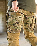 Тактичні зимові штани SUB-ZERO мультикам з флісовою підкладкою ПП7969 ТМ, фото 4