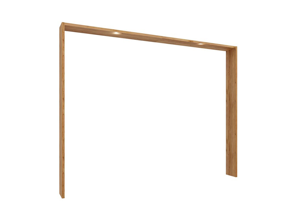 Рама до шафи Tuluza Black TUZZ11B з підсвіткою, фото 1