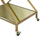 Столик на колесах для напоїв і закусок IVERA в стилі гламур, фото 3