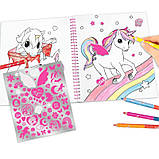 Ylvi Розмальовка з мотивами єдинорогів та блискітками 12492, фото 5