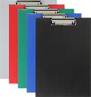 Кліпборд, планшет із зажимом (А4, PVC, асортимент кольорів) Buromax BM.3411-99