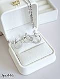 Набір Сережки та кольє Цвях, фото 10