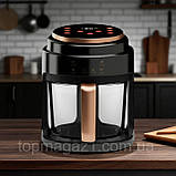 Фритюрниця безолійна Gold Diamond 3200 Вт аерофрітюрниця повітряна на 6л з терморегулятором до 200 °C, фото 4