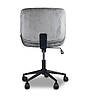 Офісне крісло стілець зі спинкою на колесах велюр JUST SIT TORES колір сірий, фото 3