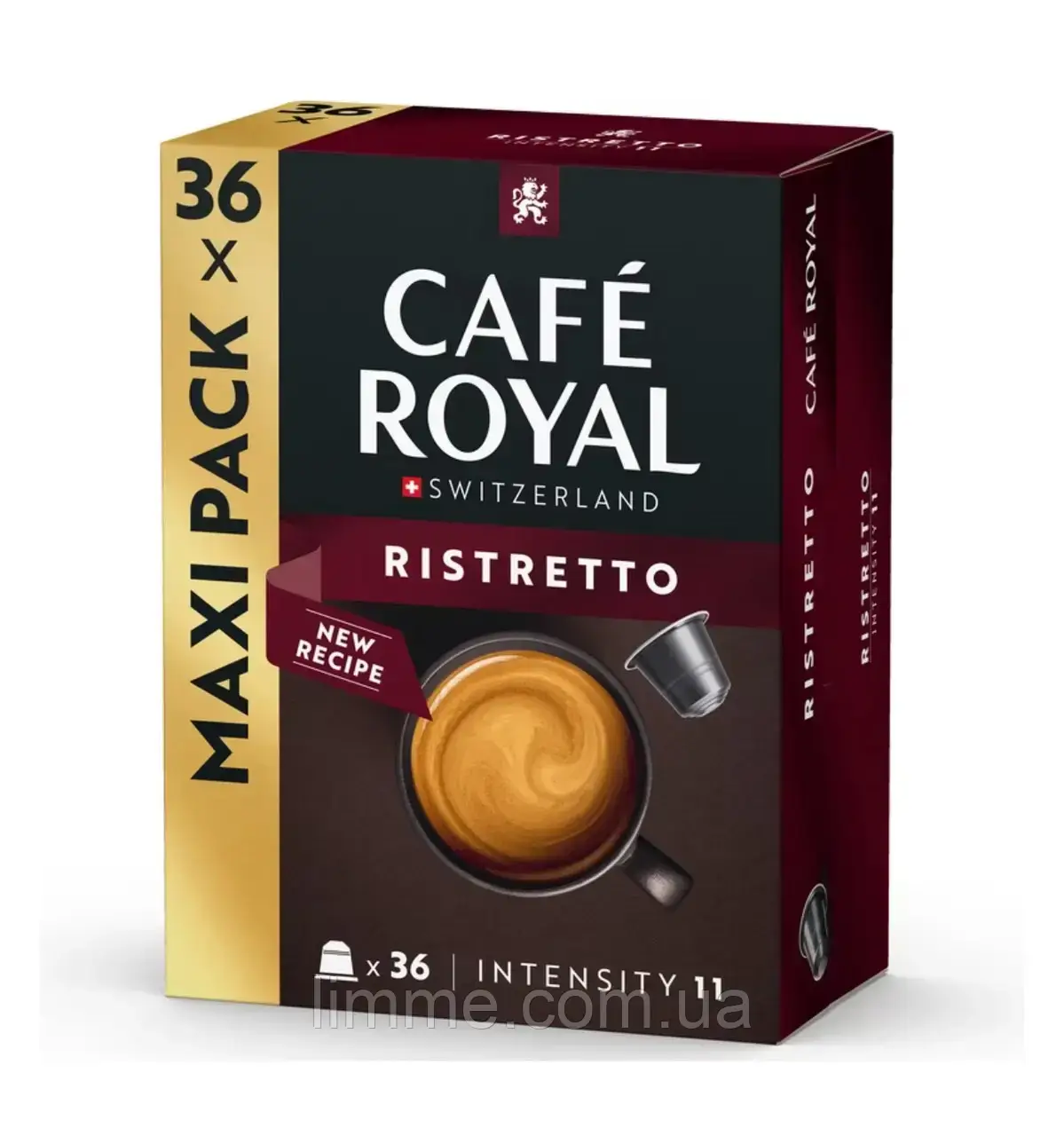 Кава в капсулах Nespresso Cafe Royal Ristretto 36 шт