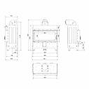 Камінна топка Kratki LUCY 16 Ø 200 (16,0 кВт), фото 3