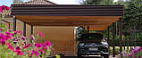 Сучасний навіс для авто 10х6,5 м, фото 2