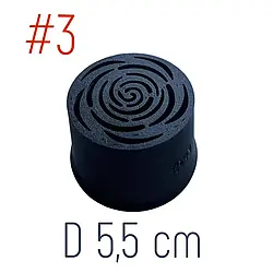 Насадка кондитерська гігант для зефіру №3, 5.5 см