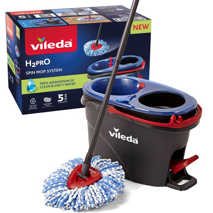 Набір для прибирання Vileda 178332 H2prO Spin Mop & Bucket System