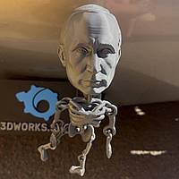 Кришка фаркопа Хуйло путін скелет  50 мм