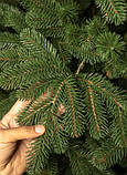 Ялинка штучна лита Ковалівська віп зелена 2.1 м, фото 4