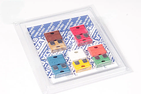 Запобiжник Газель,Волга,ВАЗ (плоский) Euro (набор10шт) (MTA,Нiмеччина) MTA 10шт