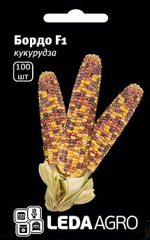 Кукурудза Український Біколор (Бордо) F1 100 шт (Leda Agro)