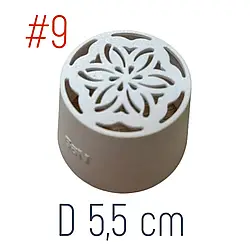 Насадка кондитерська гігант для зефіру №9, 5.5 см