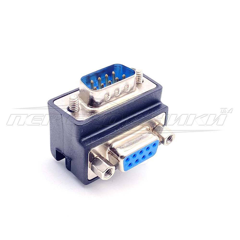 Перехідник RS-232 DB9 - DB9, кут