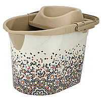 Відро для швабри з відтискачем 13 л "ELIF" 381