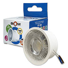 Світлодіодна LED лампа Biom MR16 7W модуль 4500K лінза 60 BT-903