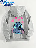 Жіноче стильне худі з принтом Стіча, фото 3