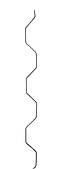 Пружина зігзаг для профілю 1.25 м.