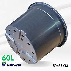 Горщик 60 л круглий d 50 h 36 Donkwiat (Польща) RS60